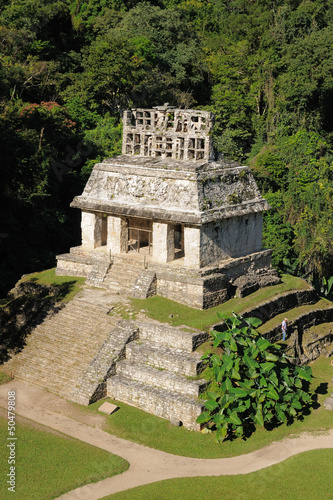 Palenque Maya ruins in Mexico