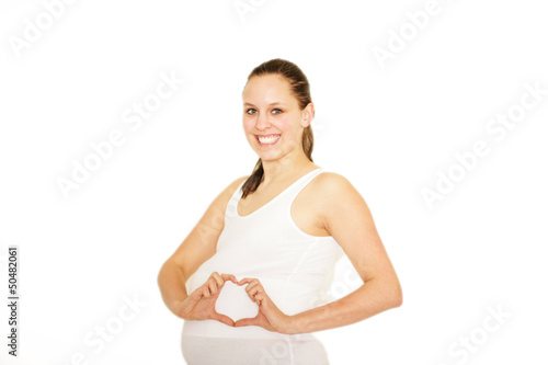 junge Schwangere