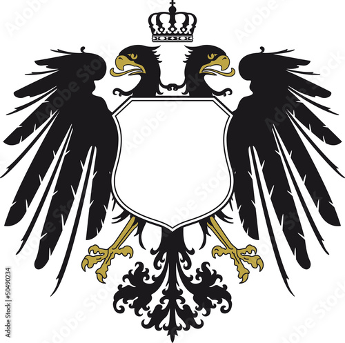 Doppeladler mit Krone