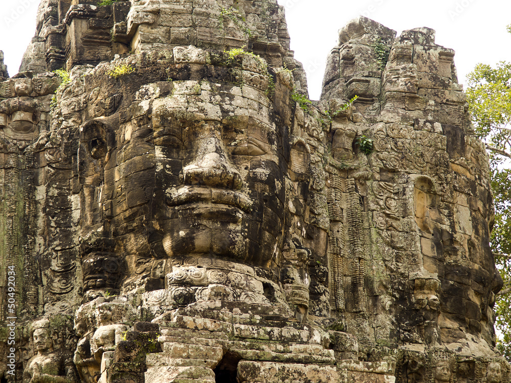 South Gate of Angkor Thom, Cambodia