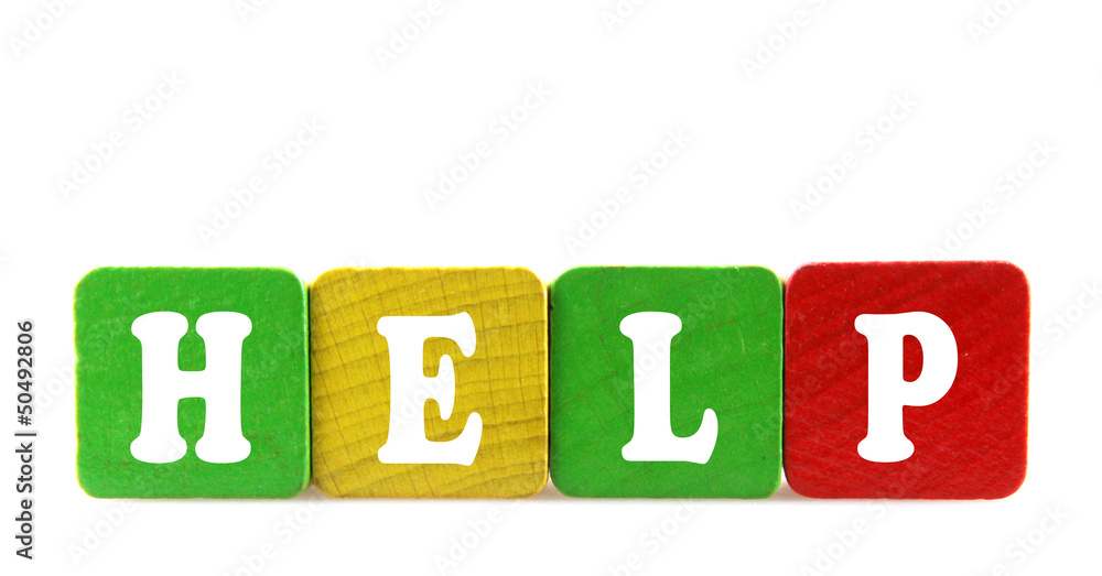 isolated text in wooden building blocks isolated text in wooden building blocks