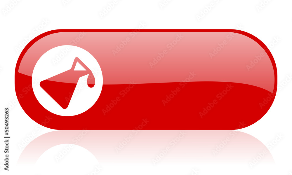 chemistry red web glossy icon chemistry red web glossy icon