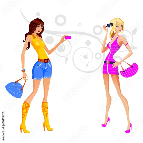 lovely ladies and bags