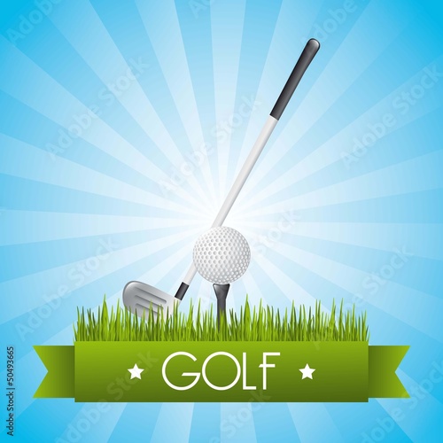 golf illustration