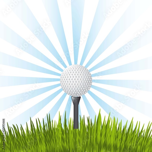 golf illustration
