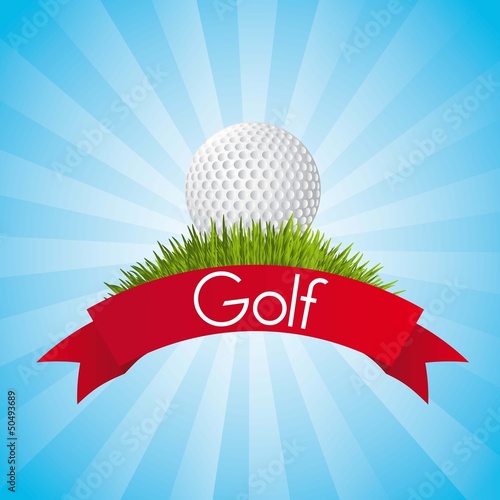 golf illustration