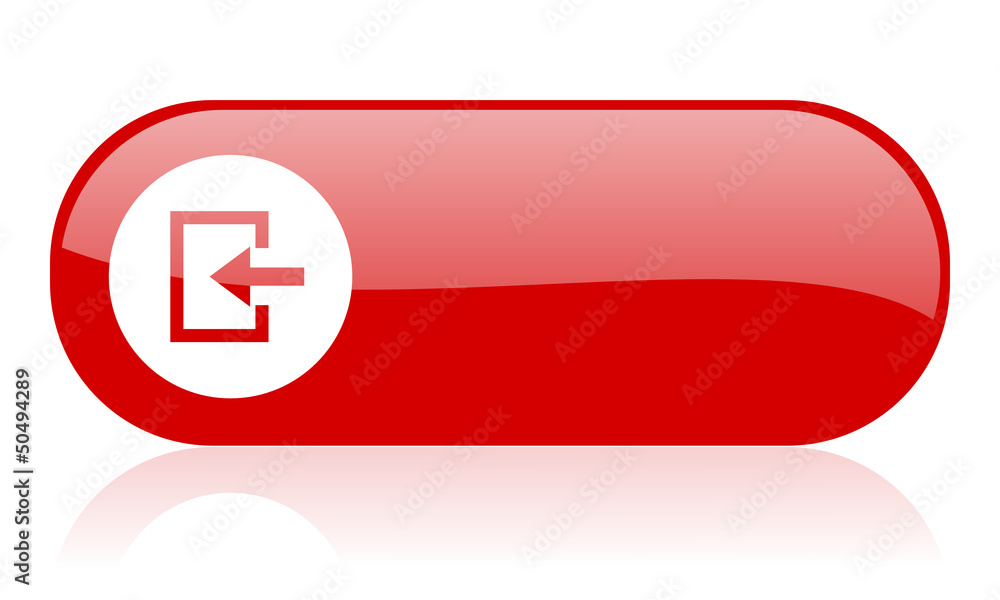 enter red web glossy icon enter red web glossy icon