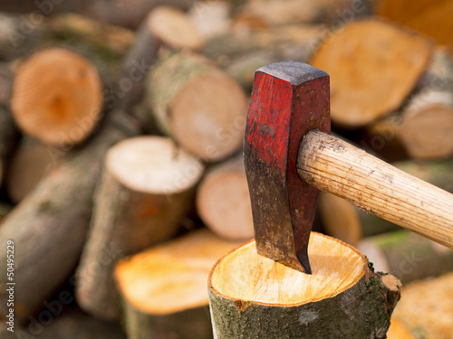 Holz hacken - Spalthammer