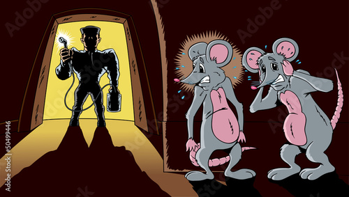The pest exterminator