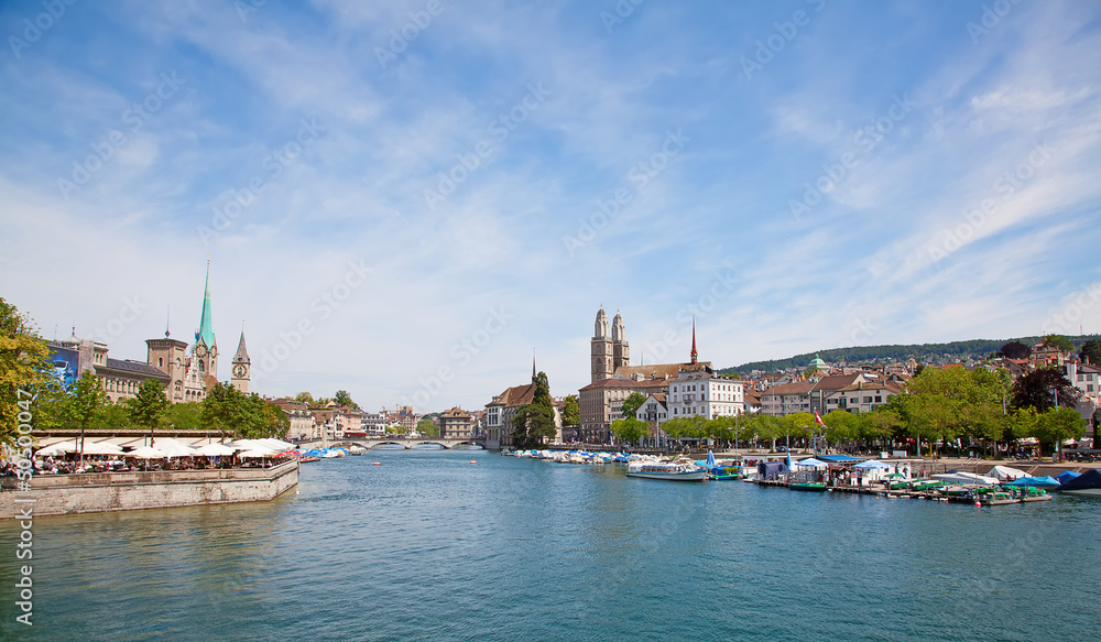 Zurich in summer