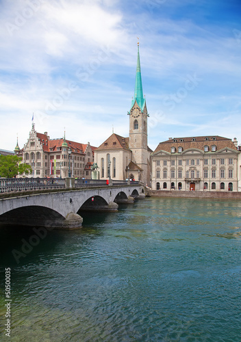 Zurich in summer