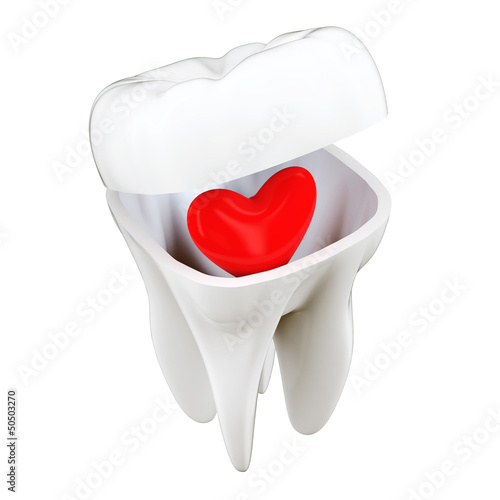 3D Tooth Heart Concept