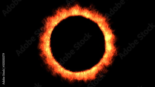 ring of fire with alpha channel