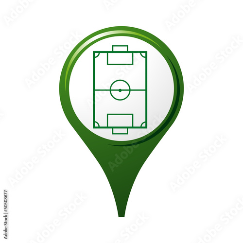 icône, symbole, logo, football