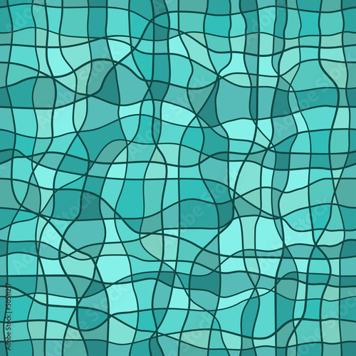 Seamless abstract hand drawn pattern