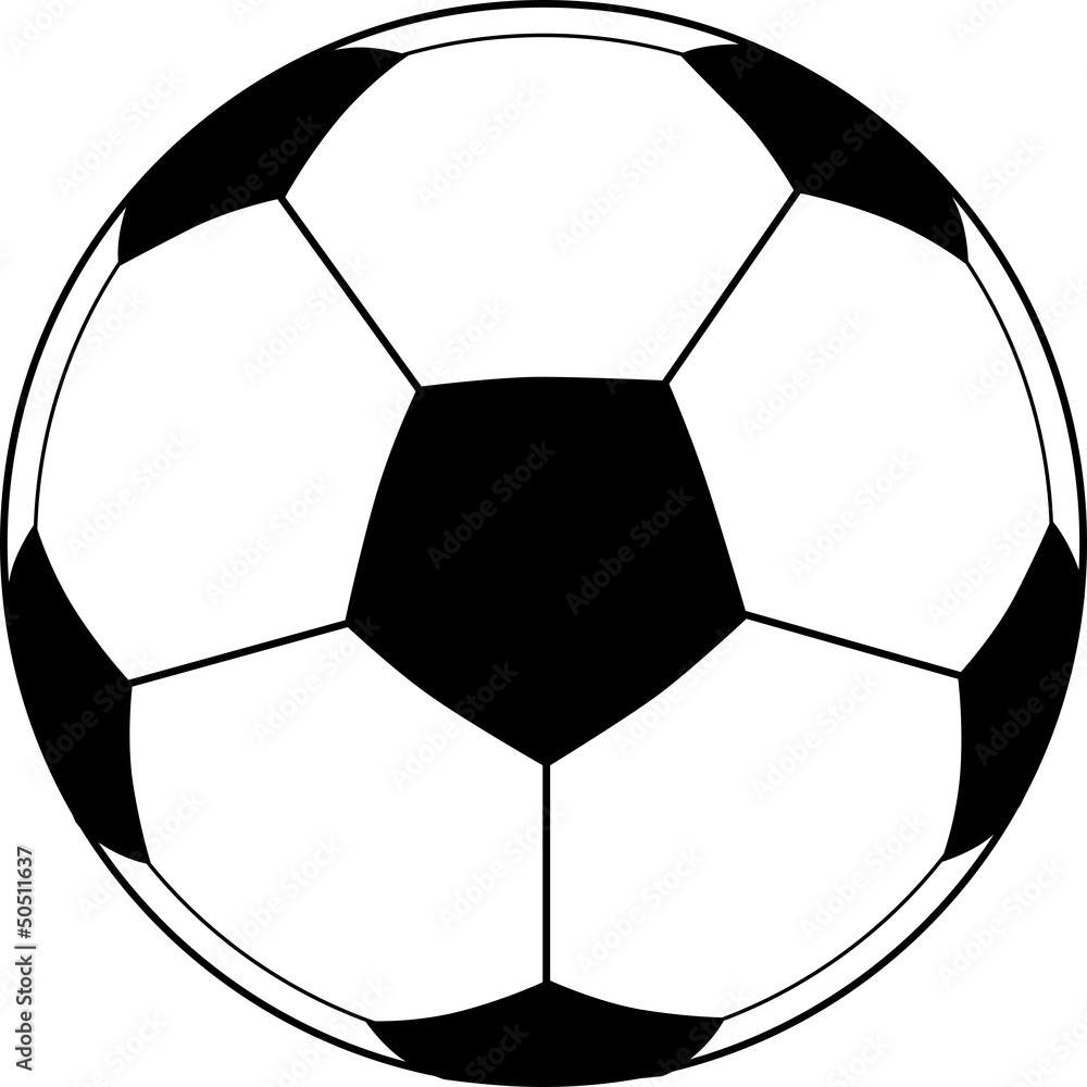 Fototapeta premium soccer ball vector