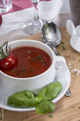 Fresh made Tomato Soup