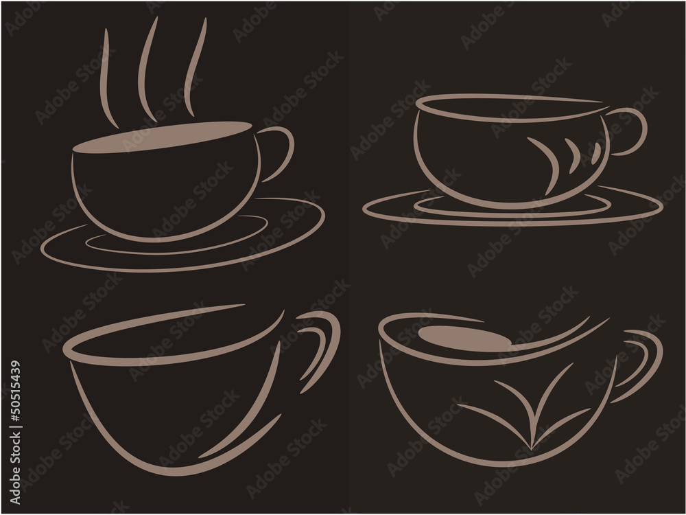 Obraz premium Coffee illustration