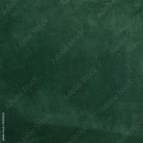 Green leather
