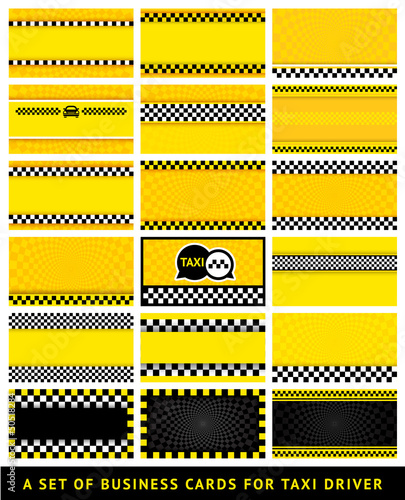Business card taxi