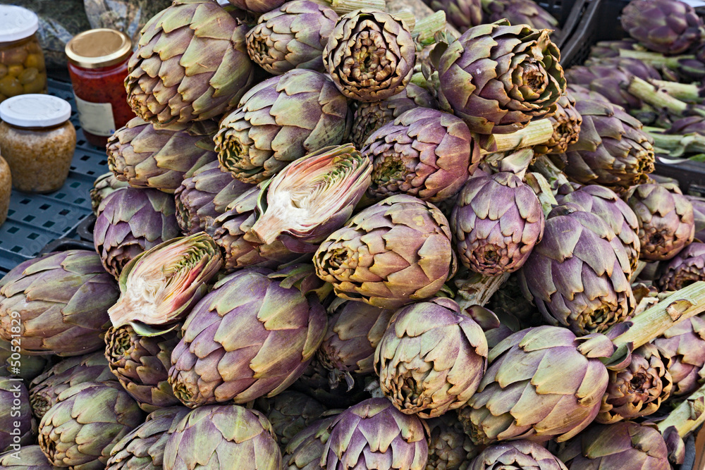 Fototapeta premium artichokes
