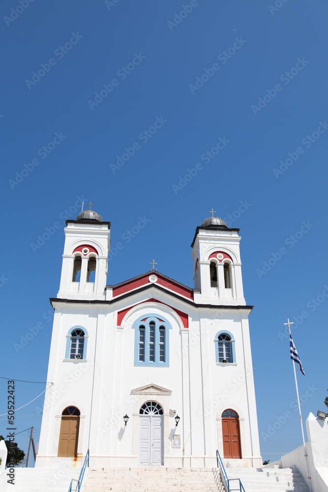 Church on Paros island