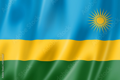 Rwanda flag photo