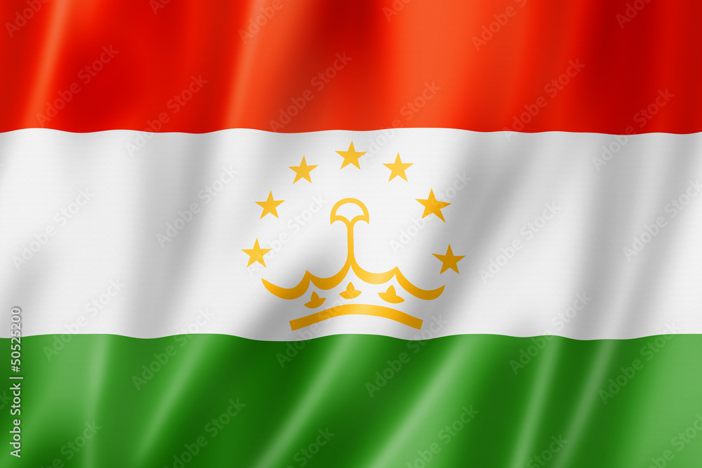 Фотография Tajikistan flag