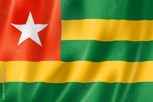 Papier peint Togo flag