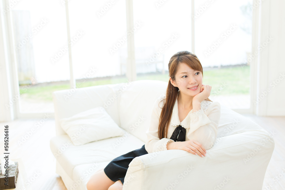 爽やかな女性 爽やかな女性