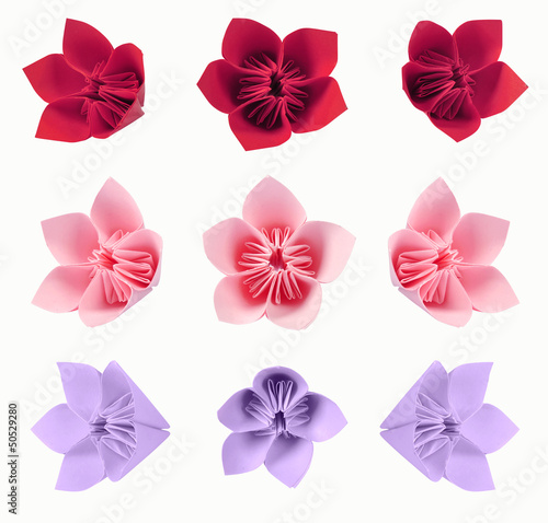 Origami flowers © tashka2000