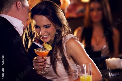 Happy Couple Enjoying the Party