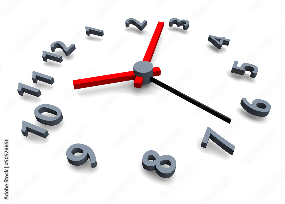 CLOCK - 3D CLOCK - 3D