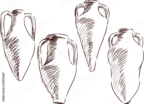 amphoras for wine