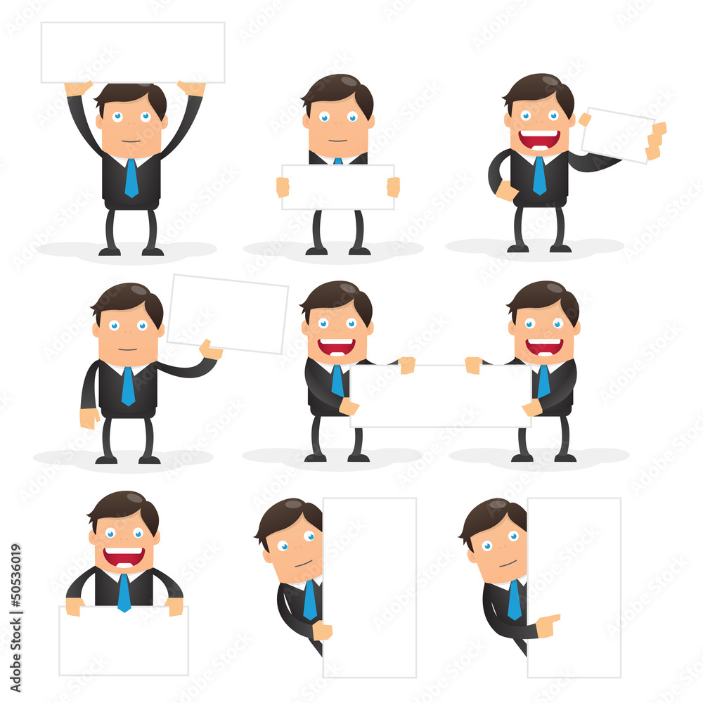 Business Man CEO Cartoon #2 Business Man CEO Cartoon #2