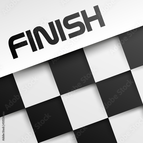 finish square template