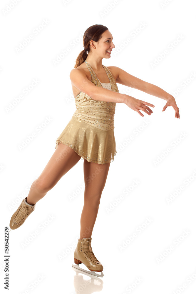 Naklejka premium Figure Skater