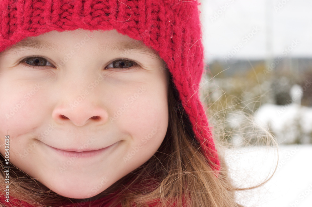 Girl in the snow Girl in the snow