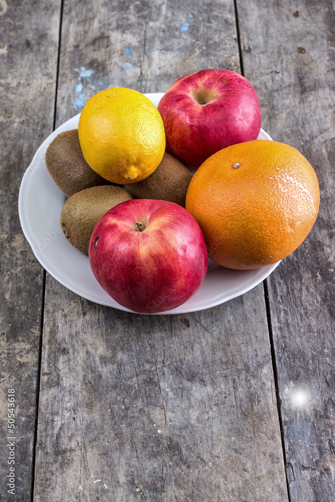 fruits on table