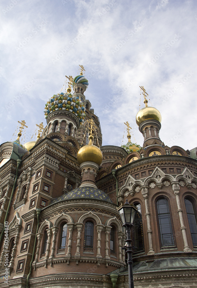 The Church of the Savior on Spilled Blood,  St. Petersburg.