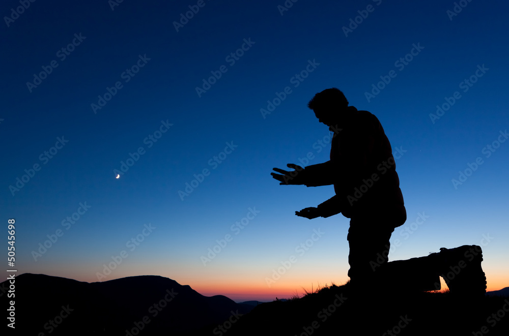 Man Praying