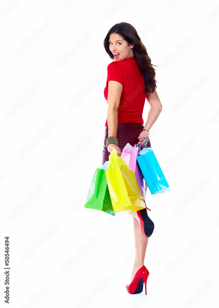 Shopping woman.