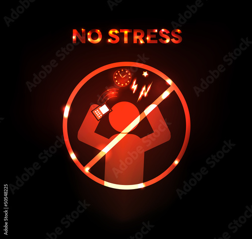 No stress symbol