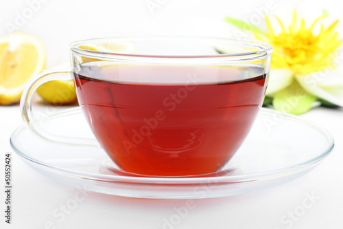 cup of darjeeling tea - Tasse Darjeeling Schwarztee