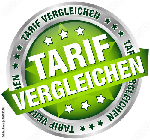 Button Banner "Tarif vergleichen" grün/silber