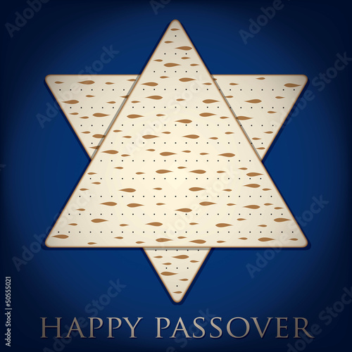 Passover card in vector format.