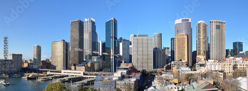 Sydney City Skyline Panorama, Australia. © NigelSpiers