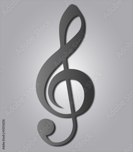 Silver Music G clef
