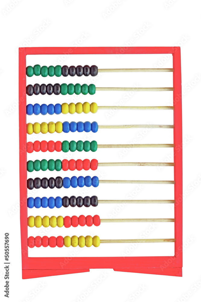 abacus isolated on white background abacus isolated on white background