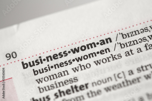 Businesswoman definition